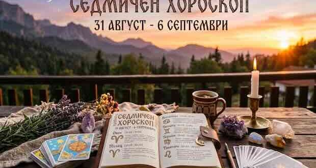 Седмичен хороскоп за 31 август - 6 септември