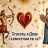стрелец и дева